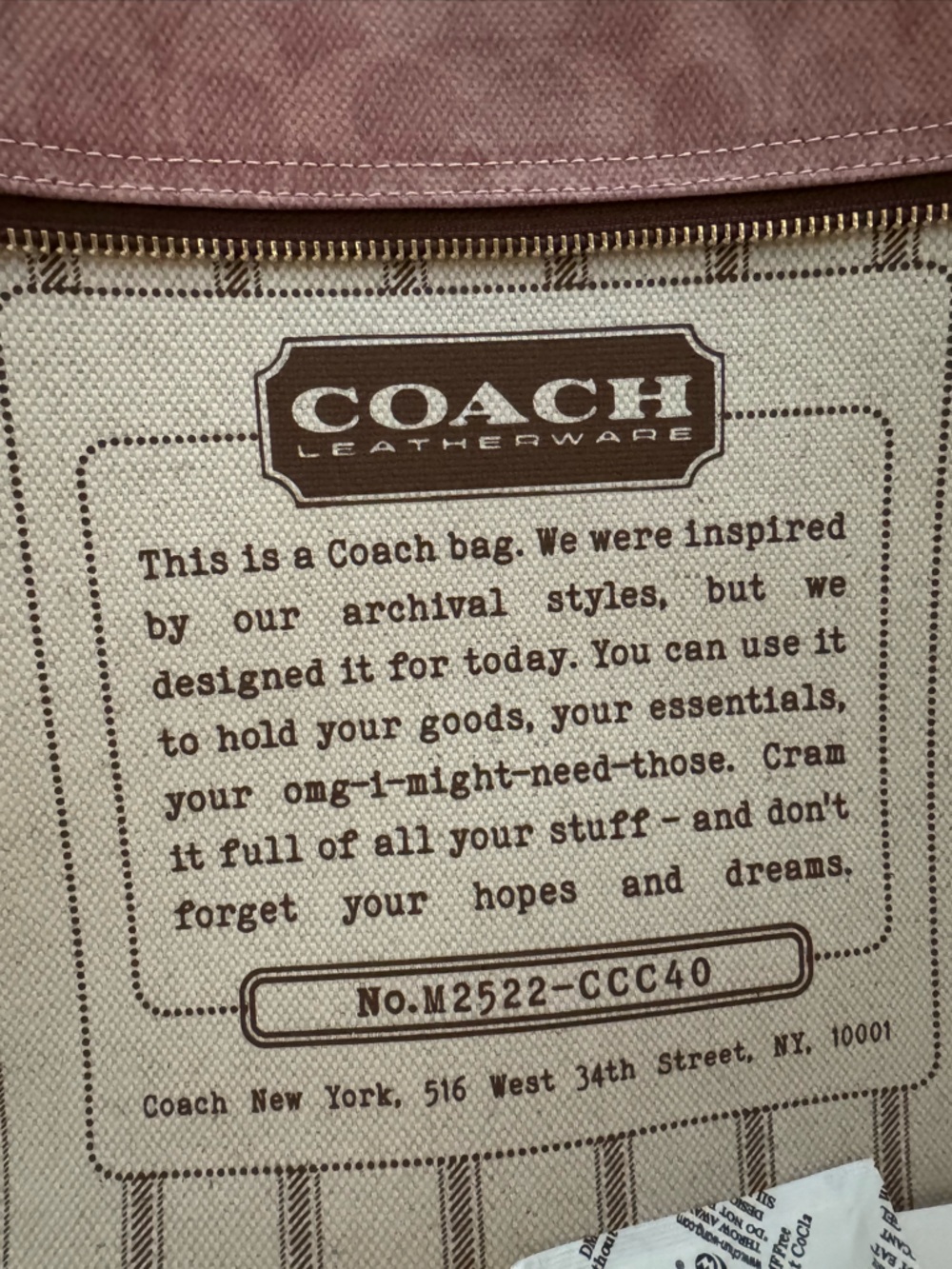 Coach Taxi Tote Large - Picture 7 of 13